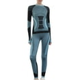 thumbnail image 1 of FNFYFH Women Thermal Ski Underwear Slim Fit Base Layer Quick Dry Workout Top and Bottom Winter Warm Long Johns Cycling Running Gear, 1 of 7