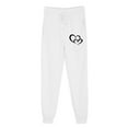 thumbnail image 1 of FNFYFH Women's High Rise Fleece Lined Joggers Thermal Winter Sweatpants with Pockets Petite Regular Tall, 1 of 4