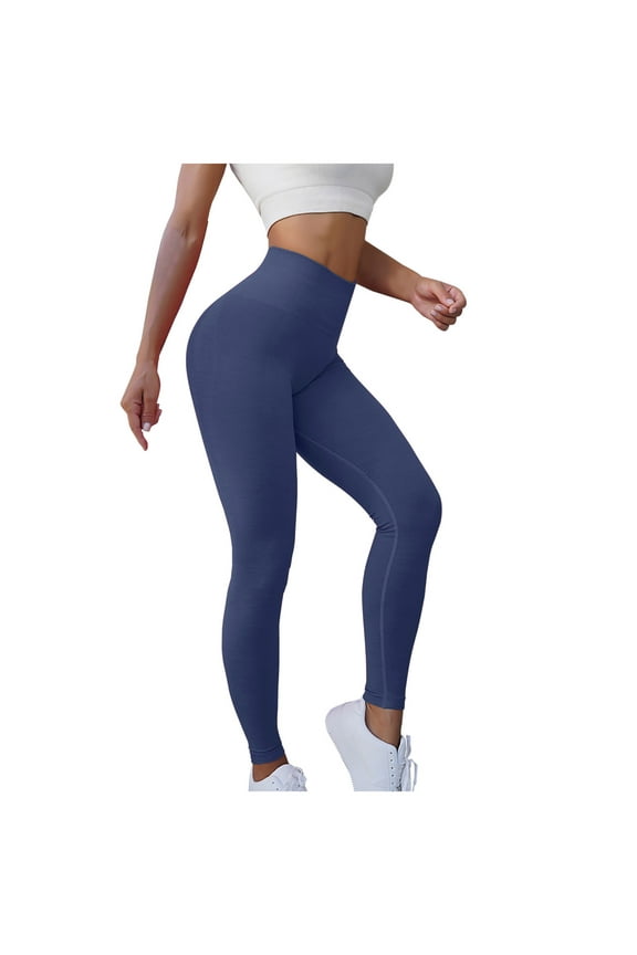 Womens High Waisted Yoga Pants Butt Lifting Leggings for Women Stretch Compression Athletic Legging Breathable Tights Jogging Pant Black XL Clearance Sales
