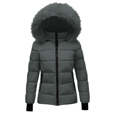 Women's Quilted Pullover Puffer Jacket, Lightweight Hoodies With