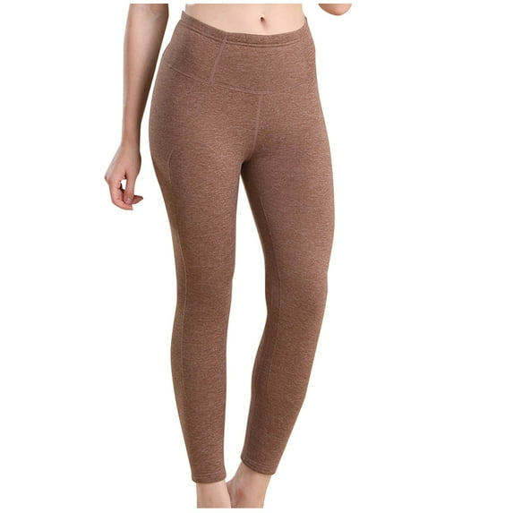 FNFYFH Womens Thermal Long Johns Underwear Leggings Pants Thick Soft Warm Baselayer Leggings for Winter Cold Weather