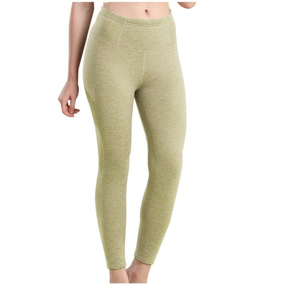 FNFYFH Womens Thermal Long Johns Underwear Leggings Pants Thick Soft Warm Baselayer Leggings for Winter Cold Weather