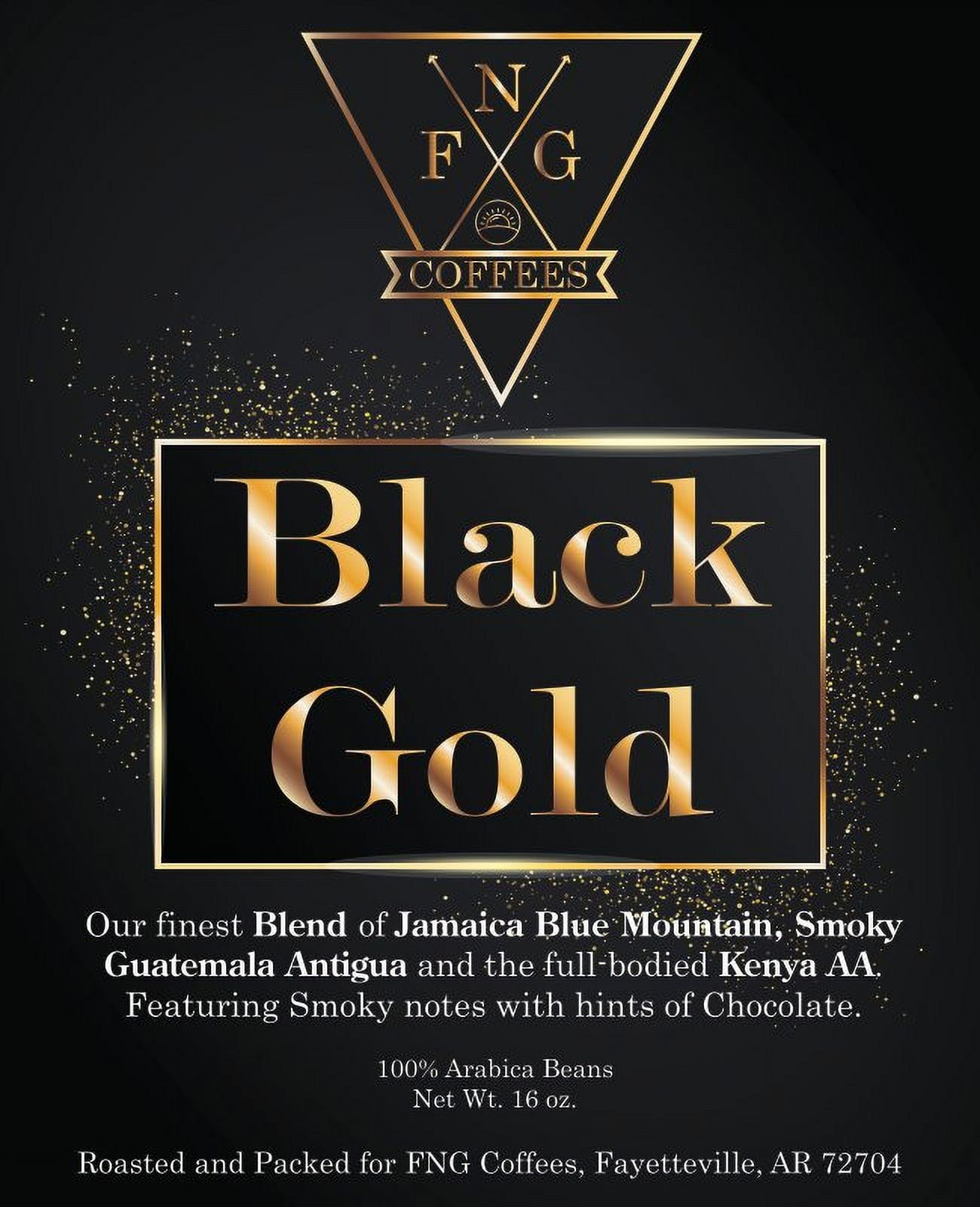 FNG Coffees- Black Gold- Whole Bean Coffee
