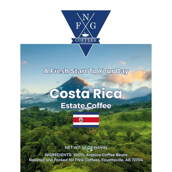 FNG Coffees- Costa Rica Estate Coffee- Whole Bean