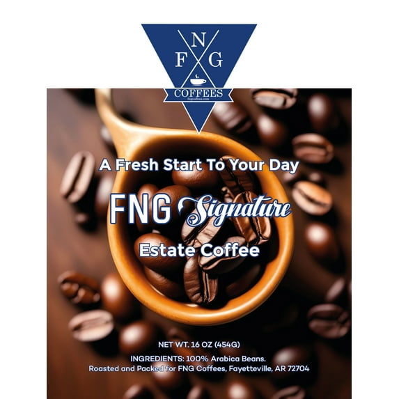 FNG Coffees- FNG Signature Blend Estate DECAF Coffee- Ground