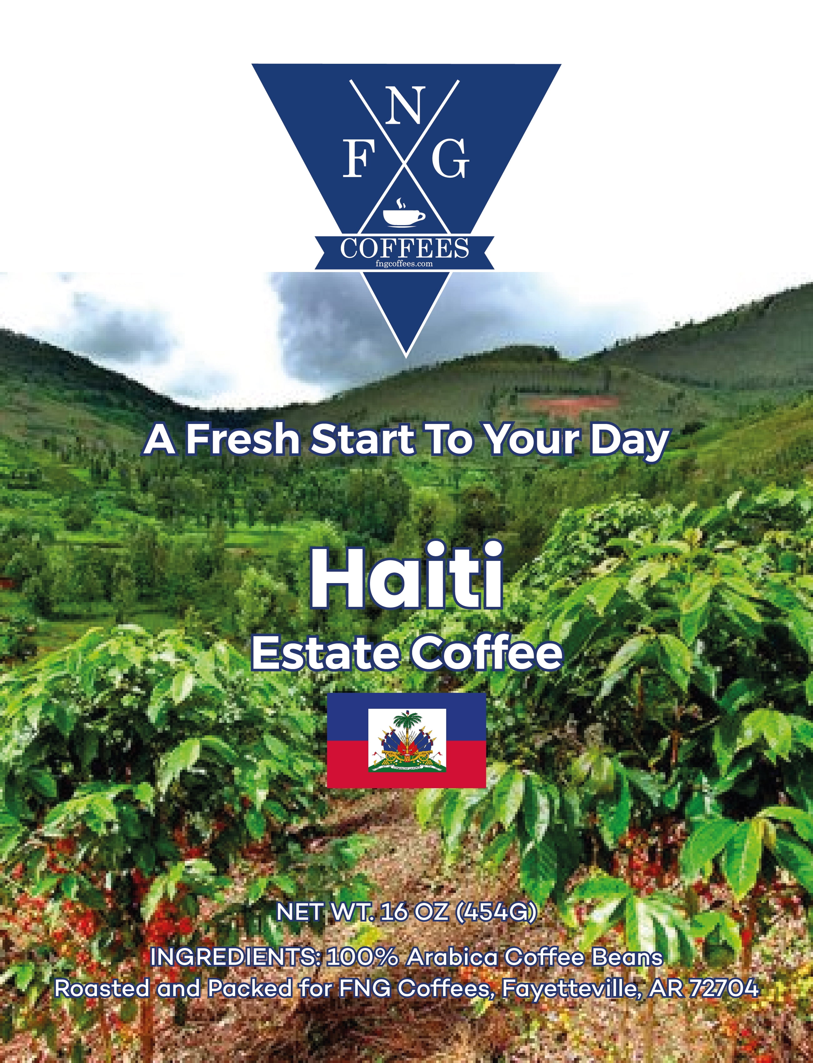 FNG Coffees- Haiti Estate Coffee- Whole Bean