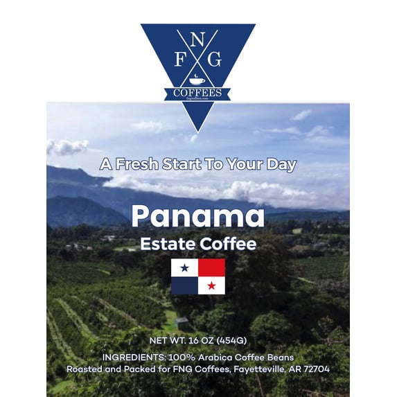 FNG Coffees- Panama Estate Coffee- Whole Bean