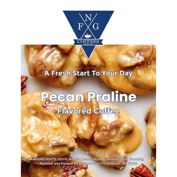 FNG Coffees- Pecan Praline Flavored Coffee- Ground