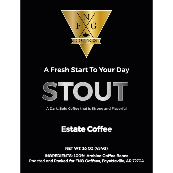 FNG STOUT- Estate Coffee- Ground