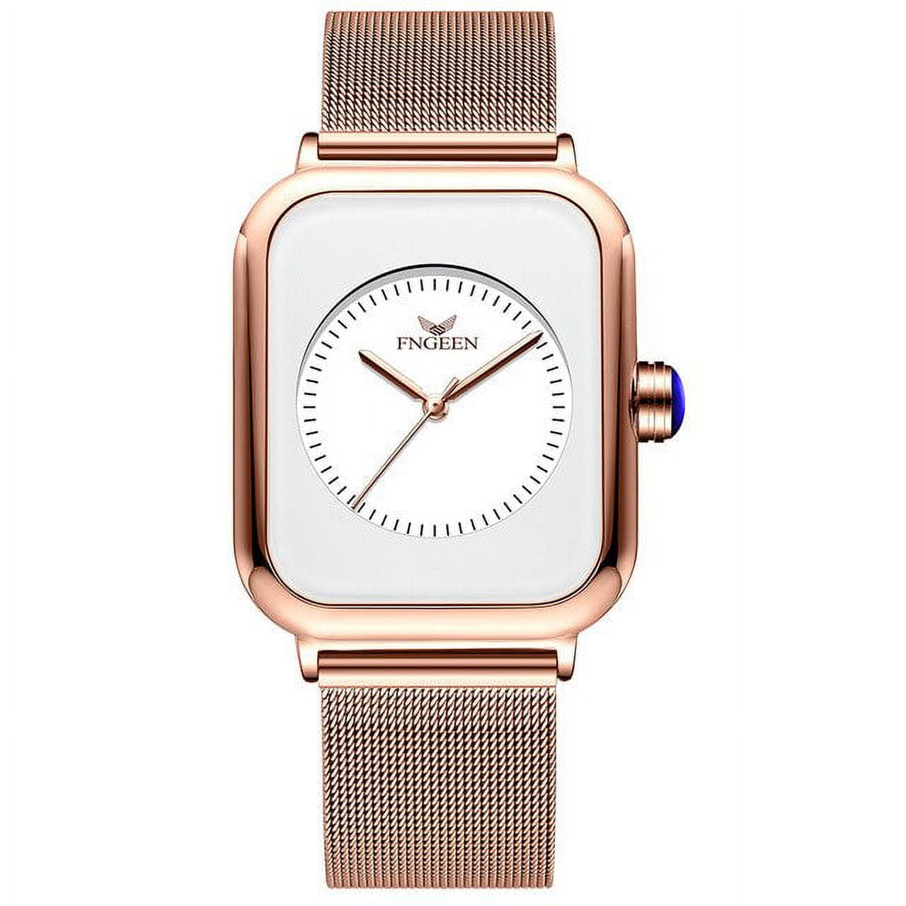 Rose Gold Women Watches 2022 Square Lady Wrist Watch For Female Clock  Stainless Steel Women Watch Brand Luxury relogio feminino