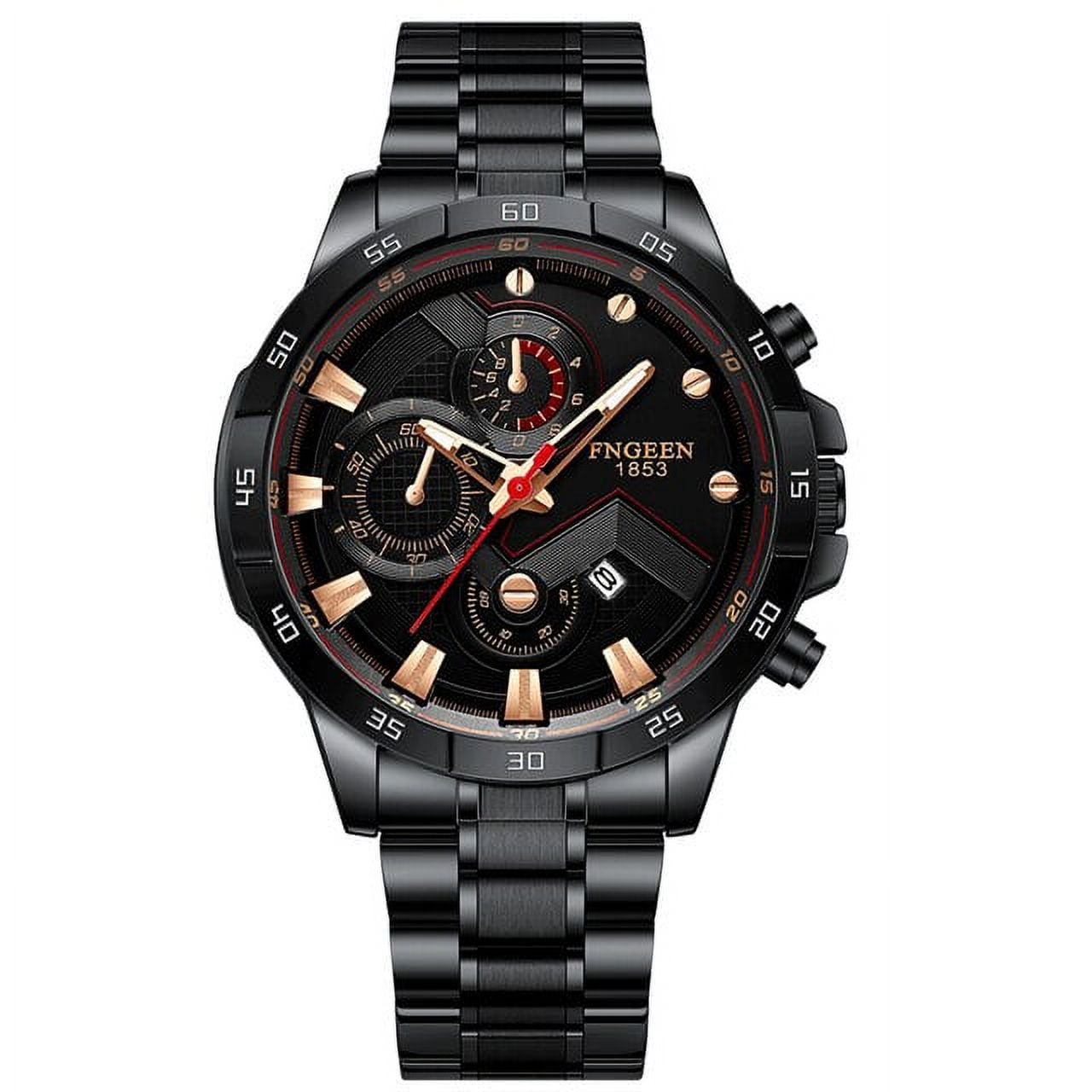 Beautiful Black Watch - Classic & Luxury Fashion Watches