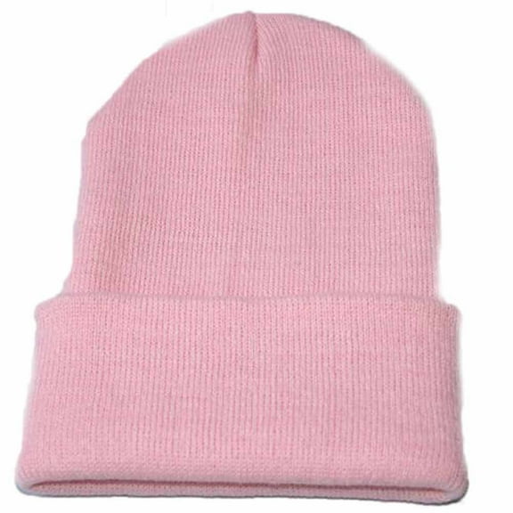 FNGZ 1 Hat, Pink Baseball Caps, Unisex Slouchy Knitting Beanie Hip Hop Cap Warm Winter Ski Hat