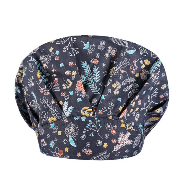 FNGZ 1 Pc Hat, H Baseball Caps, Unisex Fashion Cotton Print Nurse Adjustable Hat Unisex Scrub Cap