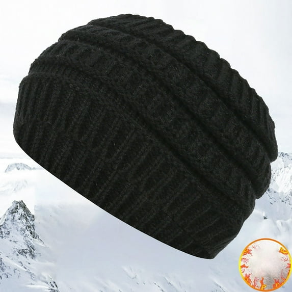 FNGZ 1 Pc Headband, Black Heardband, Knitted Headband With Wide Edge Empty Top Washing Headband European And American Headband Women's Autumn And Winter Warmth Ear Woolen Headband