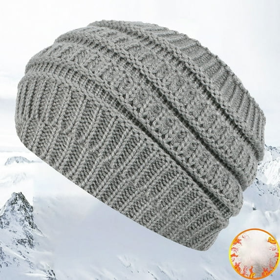 FNGZ 1 Pc Headband, Grey Heardband, Knitted Headband With Wide Edge Empty Top Washing Headband European And American Headband Women's Autumn And Winter Warmth Ear Woolen Headband