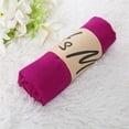 thumbnail image 1 of FNGZ 1 Scarf, Purple Scarf, Autumn And Winter Solid Color Mixed Cotton Scarf Outdoor Sun Beach Towel Carpet Scarf Gift Scarf, 1 of 3