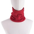 thumbnail image 1 of FNGZ 1. Weibo, Rd1 Neckerchief, Winter Scarf Men Women Warm Knitted Ring Scarves Wool Thick, 1 of 4