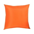 thumbnail image 1 of FNGZ 18" x 18" Orange Spandex Outdoor Throw Pillowcase, 1 of 6