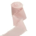 thumbnail image 1 of FNGZ 3.8Cm Hand-Torn Raw Edge Gift Decoration Fabric, Yards Giving Handmade Fringe Chiffon Ribbon Like Ribbons Edges Ribbon Rustic for Wedding Invitations Bouquets Wrapping Decorations, 1 of 9