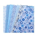 thumbnail image 1 of FNGZ 4.72” Cotton Sewing & Craft Fabric Pre-cut, Blue, 1 of 9