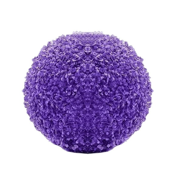 FNGZ Artificial Boxwood Balls Topiary Ball Plants for Arcades Decks Outdoor Walkways Boxwood Balls Lifelike Plants Clean Look Artificial Balls 1 Count Household Imitation, 2 Hemispheres