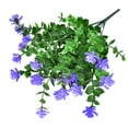 thumbnail image 1 of FNGZ Artificial Clearance Promo Artificial Flower Plastic Faux Daisy Wildflowers Indoor Outside Garden Decor Blue, 1 of 1