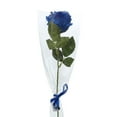 thumbnail image 1 of FNGZ Artificial Flowers 1 Pc Led Glowing Rose Simulation Luminous Rose Valentines Party Gift Roses Home Decor Blue, 1 of 8