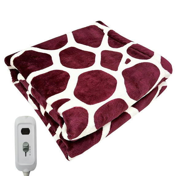 FNGZ Clearance!Blanket Clearance Soft Flannel Electric Heated Winter Blanket Blanket Electric Heated Soft