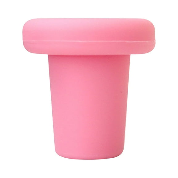 FNGZ Bottle Opener Clearance—1Pc Food Grade Silicone Red Wine Stopper Sealed Leak-Proof Wine Bottle Stopper Silicone Stopper Pink