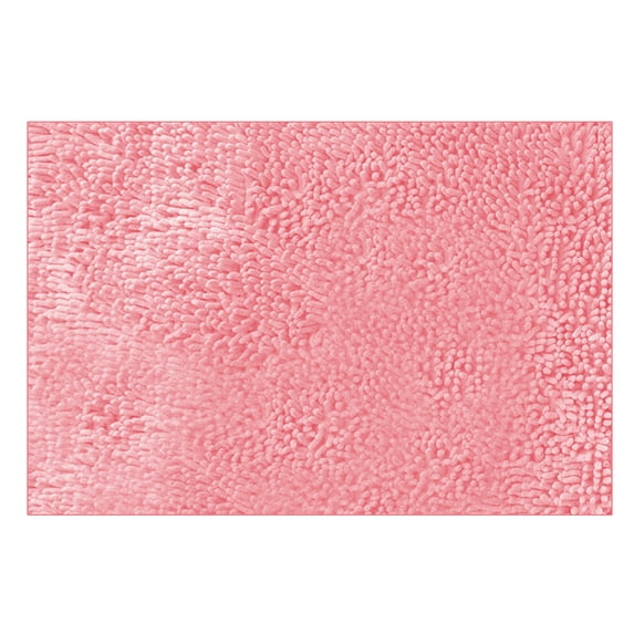 FNGZ Carpet Carpet Absorbent Floor Mat Toilet Door Mat Bedroom Toilet Bathroom Non-Slip Mat Household Pink