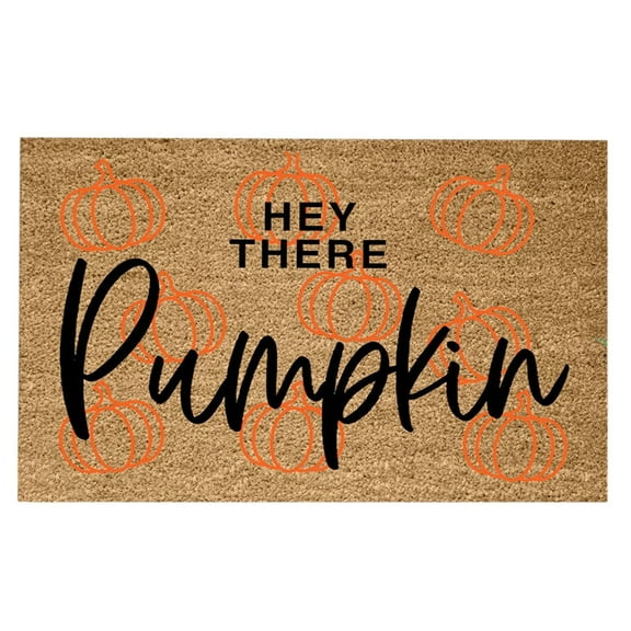 Clearance!FNGZ Carpet Clearance Pumpkin Doormat Pumpkin Decor Funny Door Mat Fall Welcome Mat Fall Decor Rug