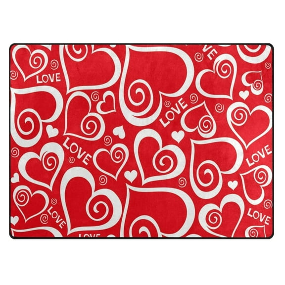 FNGZ Carpet Clearance Valentine's Day Welcome Doormats Home Carpets Decor Carpet Living Room Carpet