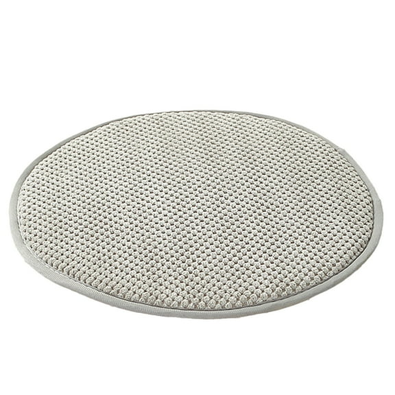 FNGZ Chair Cushions,Seat Cushion,Round Stool Chair Cushions Indoor/Outdoor Round Stool Cushion Circle Chair Pad with Ties Cover for Dining Kitchen Bar Chairs Cushions(1Pcs Diameter 30Cm),Seat Pads