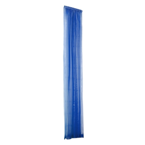 FNGZ Clearance! Curtain 1 PCS Pure Color Tulle Door Window Curtain Drape Panel Sheer Scarf Valances Blue
