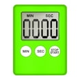 thumbnail image 1 of FNGZ Clock Clearance Promo Large Digital LCD Kitchen Cooking Timer Count-Down Up Clock Alarm Magnetic Green, 1 of 2