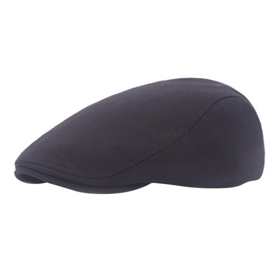 FNGZ Country Gentleman Cuffley Cap | Flat Cap Cabbie Hat | 1 Pieces Newsboy Men'S Hat Cotton Soft Stretch Fit Men Cap Cabbie Driving Hat for Men