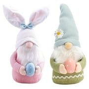 FNGZ Easter Decorations Desktop Ornament Clearance Easter Plush Tomte Gnome Doll Decorations Handmake Home Decor