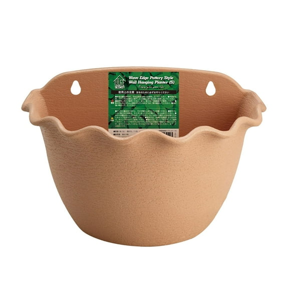 FNGZ Flower Pots Clearance Plastic Flowerpot Beautiful Looking Hg 3044 Wall Hanging Basin