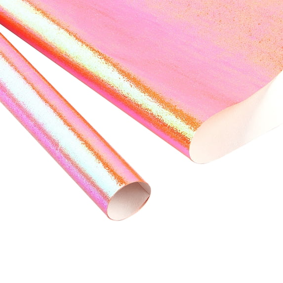 FNGZ Gift Wrapping Paper Valentine's Day Rainbow Color Shiny Flower Wrapping Paper Gift Wrapping Paper Bouquet Packaging Paper Home Decor Orange