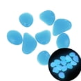 thumbnail image 1 of FNGZ Glowing Stones Luminous Stone 25 Pcs Glow in the Dark Garden Rocks Pebbles Stones Luminous Garden Walkway, 1 of 1