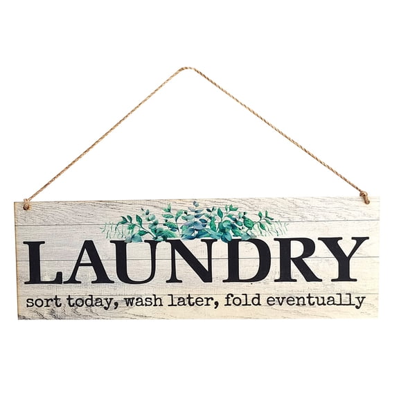 FNGZ Hanging Ornament Personalized Wood Signs Scene Indication Wooden Sign Pantry Laundry Kitchen Location Family Wall Art Vintage Rustic Decor Pendant Welcome Sign Decoration Home Decor
