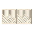 thumbnail image 1 of FNGZ Hangs Clearance Rustic Wood Wall Decor Wall Art Furniture Modern Abstract Wooden Wall Art Farmhouse Hanging Decoration for Living Room Bedroom Home Indoor Outdoor Office Wall Decor White, 1 of 8