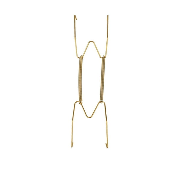 FNGZ Home Textile Storage,Dish Display Plate Hangers Stainless Decorative Wire Plate Hanger Holders Spring Hook Holder Hanging Wire for Decorative Plates and Art,Storage Case