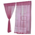 thumbnail image 1 of FNGZ Light Filtering Curtains,Living Room Curtains,1 Pcs Pure Color Tulle Door Window Curtain Drape Panel Sheer Scarf ,Sheer Curtains, 1 of 4