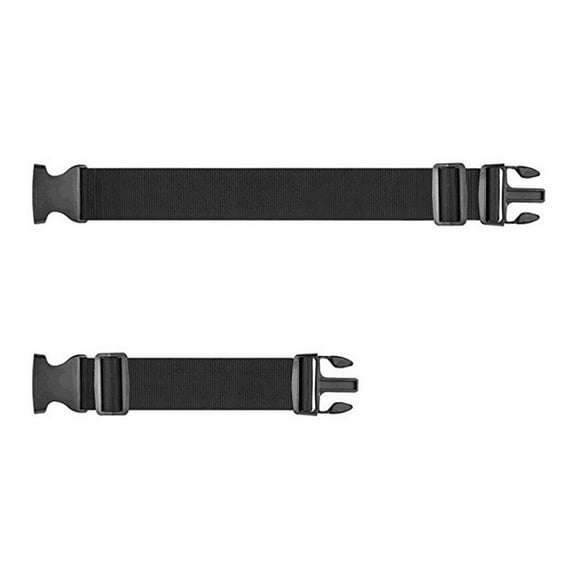 FNGZ Luggge Strp Clearance 2pcs Two Add a Bag Luggage Strap Travel Luggage Suitcase Adjustable belt Travel Black