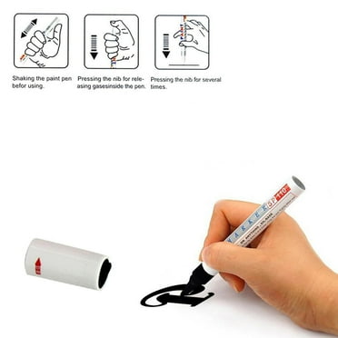 FNGZ Pen Mrker Clearance Car Tyre Marker Paint Pen Tire Permanent Waterproof Glass Oil Art 20ml Black