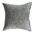 thumbnail image 1 of FNGZ Pillow Case Clearance Decorative Lining Linen Square Pillow Sofa Cushion Light Linen 40 CM Silver, 1 of 5