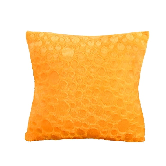 FNGZ Pillow Case Clearance Plush Pillowcase Cushion Solid Color Chair Cushion Plush Pillow