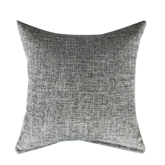 FNGZ Pillow Case Easter Pillowcase Clearance Decorative Lining Linen Square Pillow Sofa Cushion Light Linen 40 CM Grey