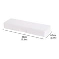 thumbnail image 1 of FNGZ Plastic Pencil Case with Snap-Tight Lid, White, 1 of 4